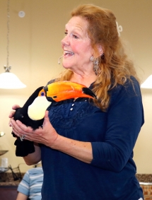 Yvonne w toco toucan