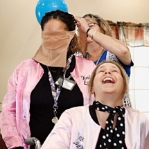 pantihose blindfold cover